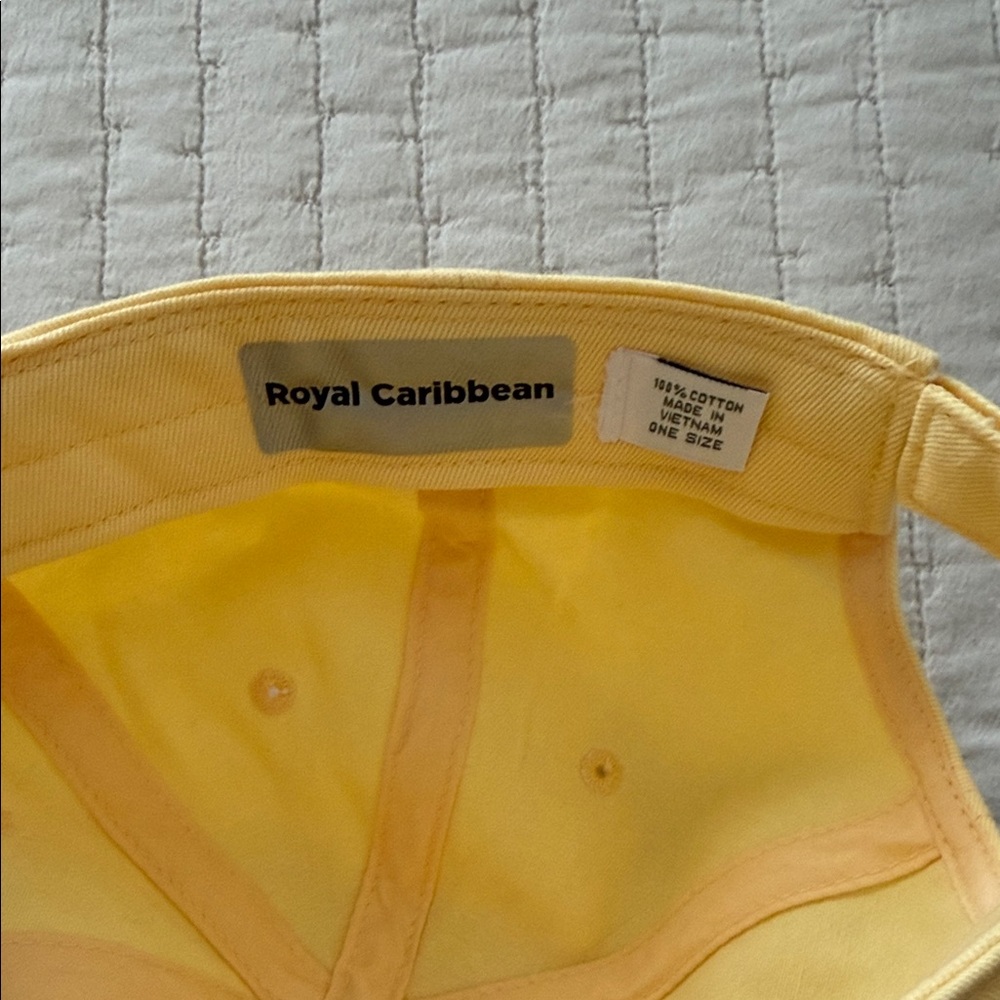 Yellow Royal Caribbean Cap - Picture 4 of 4